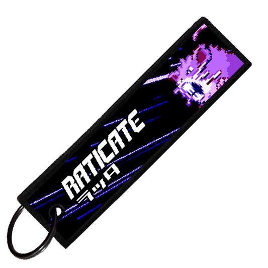 "JAPANESE RATICATE" CUSTOM KEY TAG