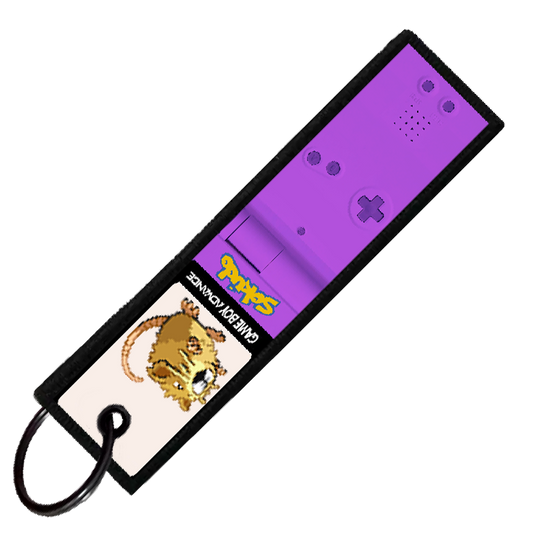 "RATICATE GAMEBOY" CUSTOM KEY TAG