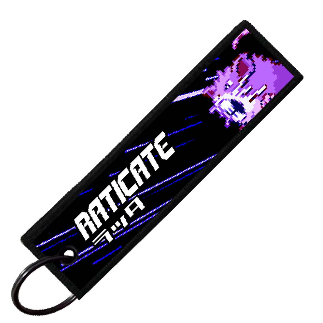 "JAPANESE RATICATE" CUSTOM KEY TAG