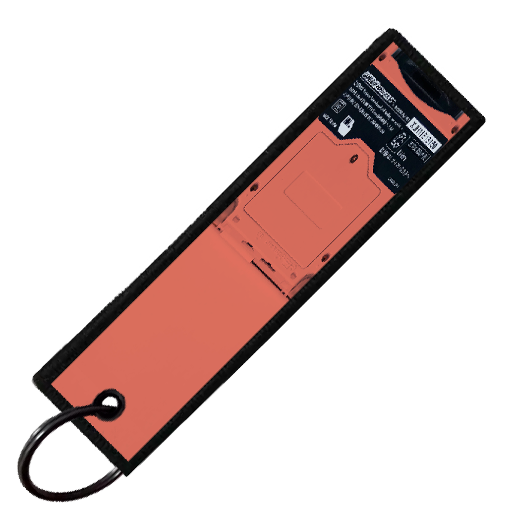 "SPEAROW GAMEBOY" CUSTOM KEY TAG