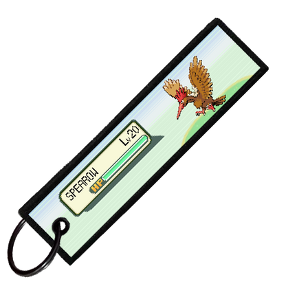 "FEAROW BATTLE ENCOUNTER" CUSTOM KEY TAG