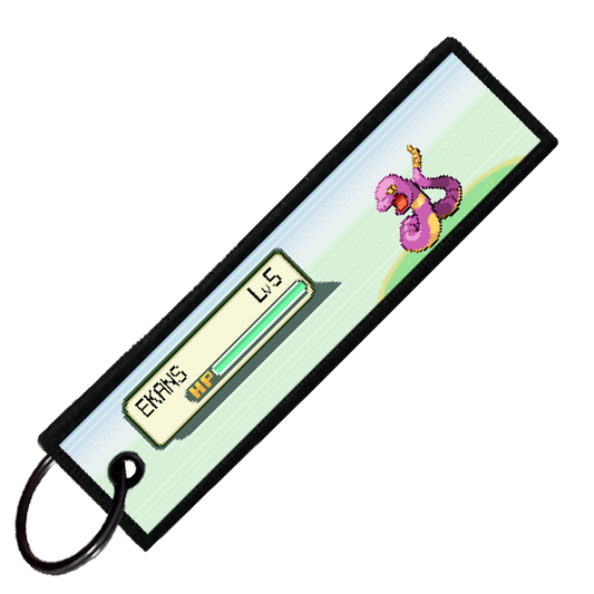 "EKANS BATTLE ENCOUNTER" CUSTOM KEY TAG