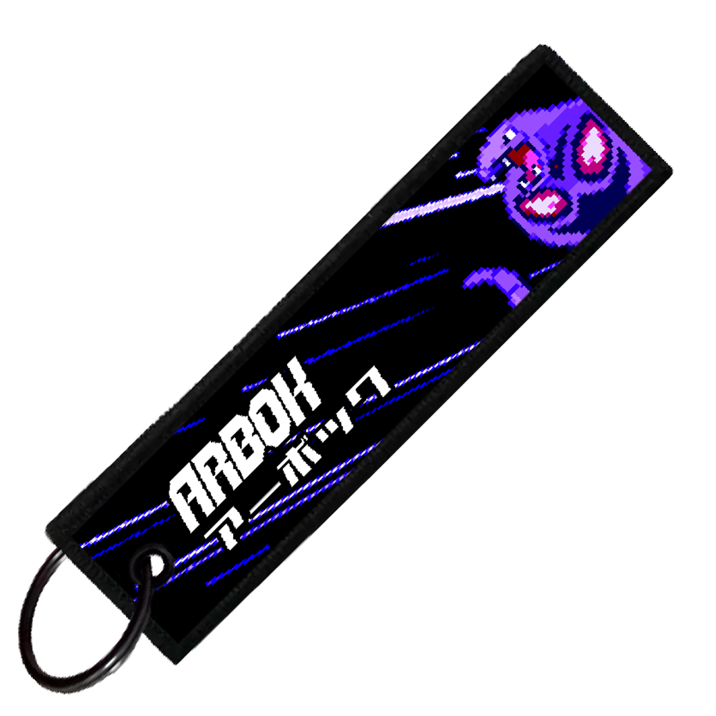 "JAPANESE ARBOK" CUSTOM KEY TAG