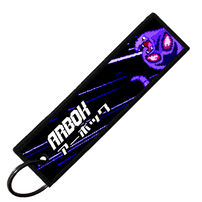 "JAPANESE ARBOK" CUSTOM KEY TAG