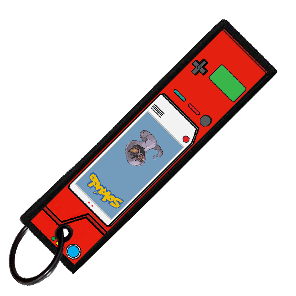 "ARBOK POKEDEX" CUSTOM KEY TAG
