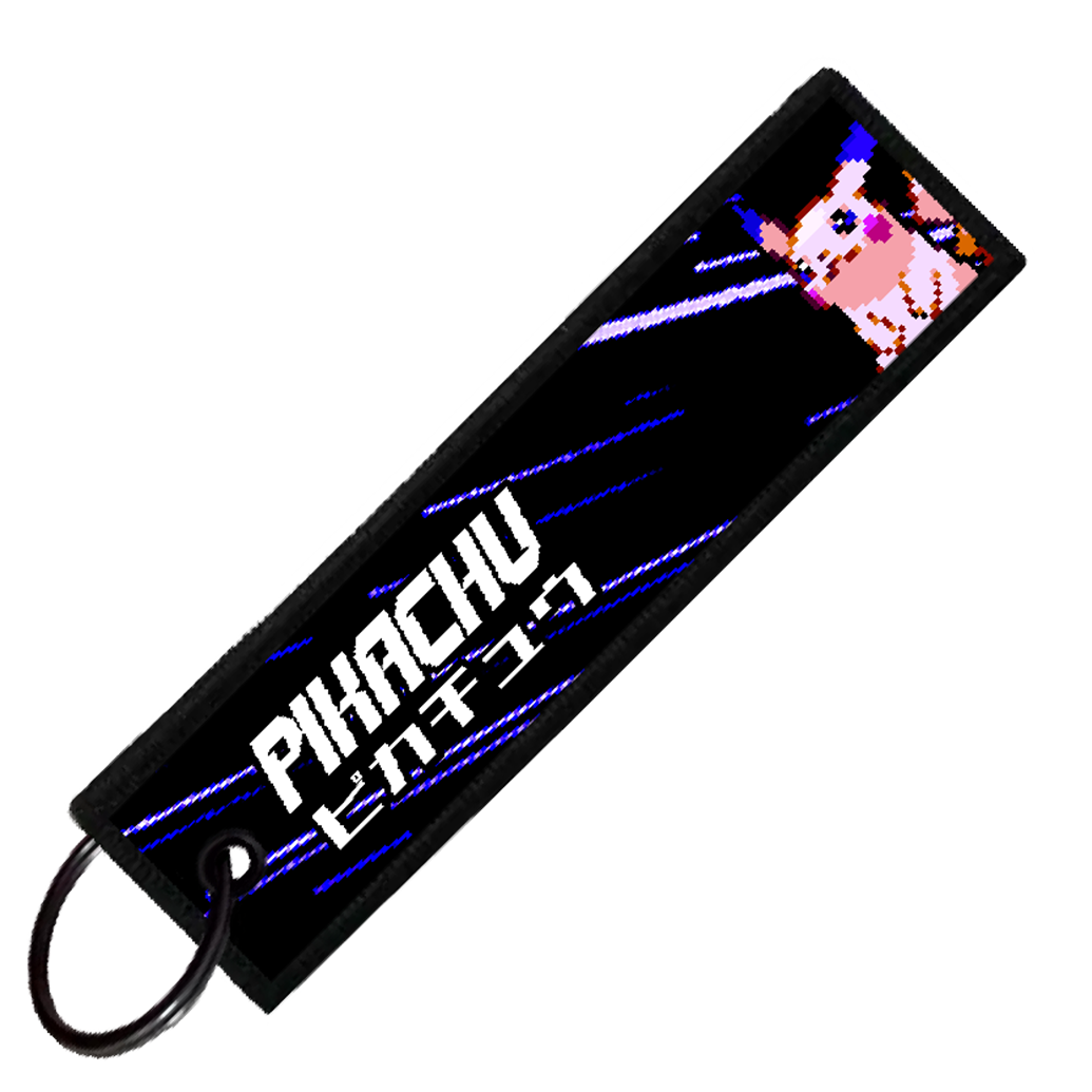 "JAPANESE PIKACHU" CUSTOM KEY TAG