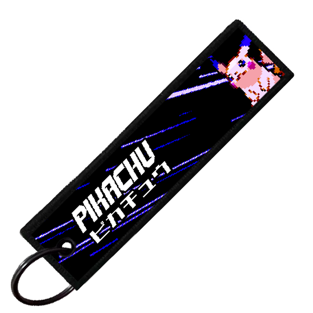 "JAPANESE PIKACHU" CUSTOM KEY TAG