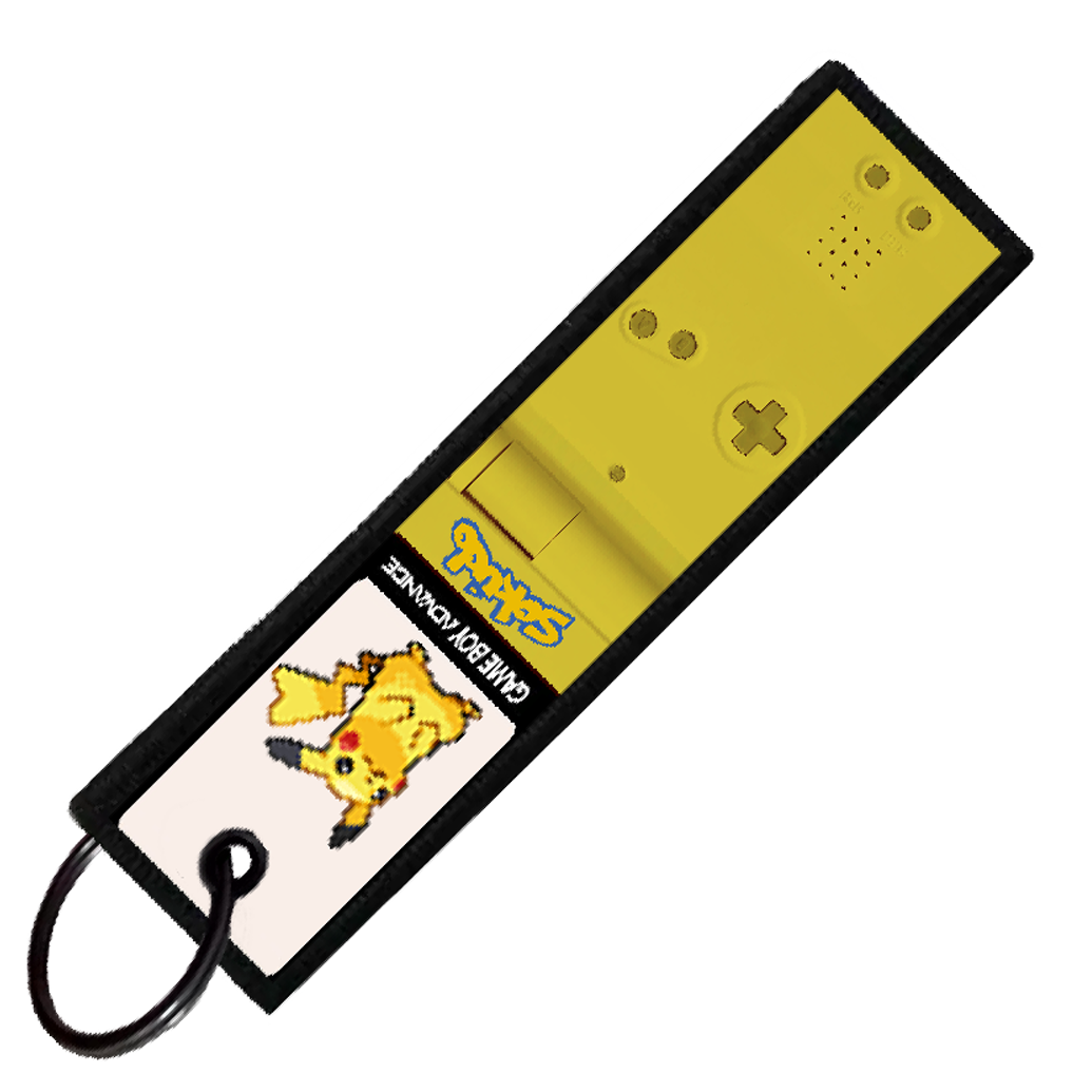 "PIKACHU GAMEBOY" CUSTOM KEY TAG