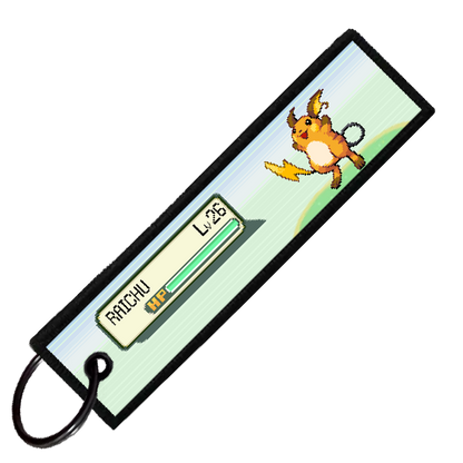 "RAICHU BATTLE ENCOUNTER" CUSTOM KEY TAG
