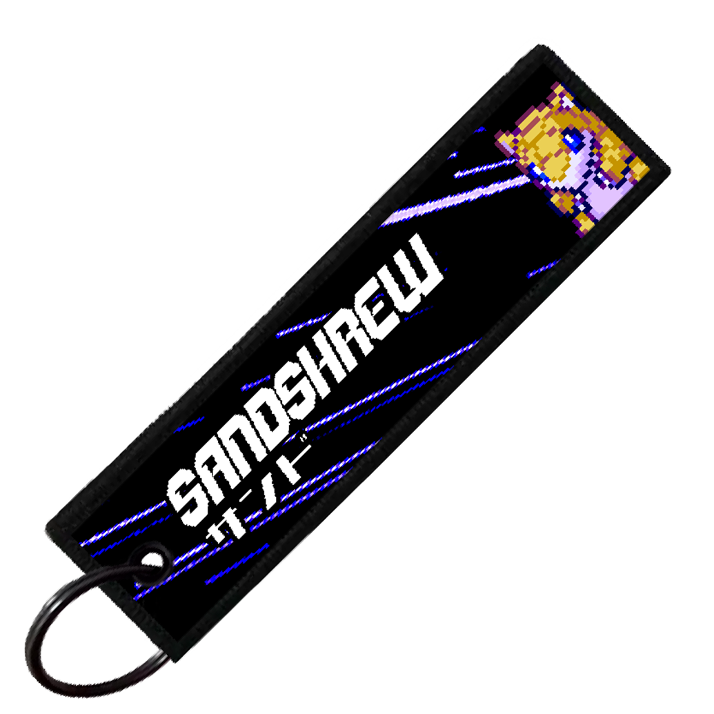 "JAPANESE SANDSHREW" CUSTOM KEY TAG