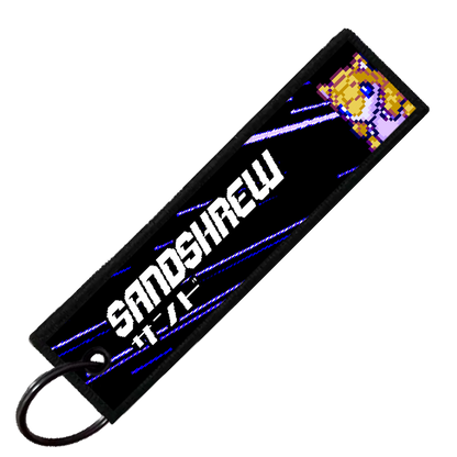 "JAPANESE SANDSHREW" CUSTOM KEY TAG
