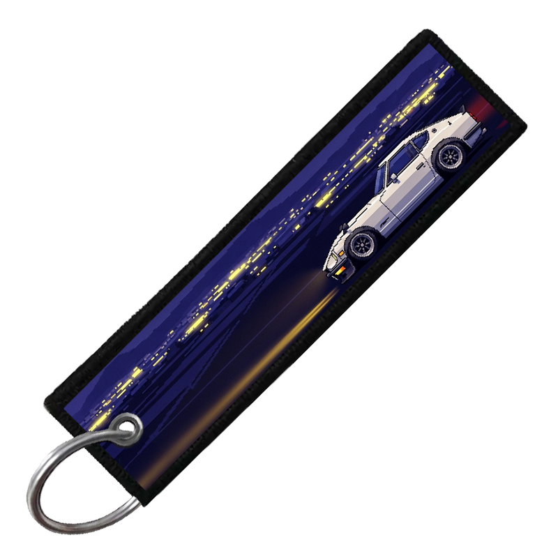"280Z PIXEL SIDE PROFILES" CUSTOM KEY TAG