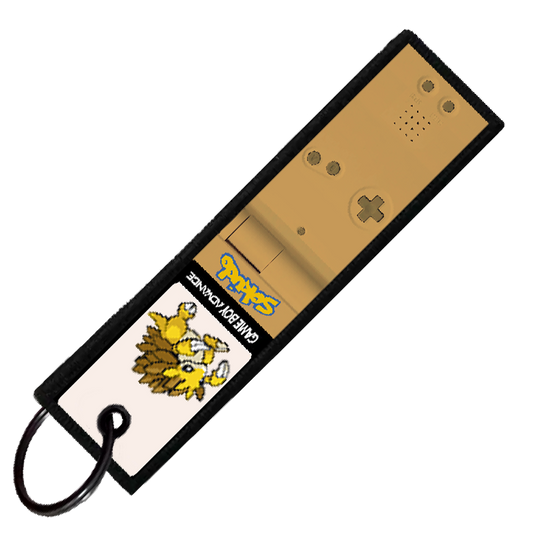 "SANDSLASH GAMEBOY" CUSTOM KEY TAG