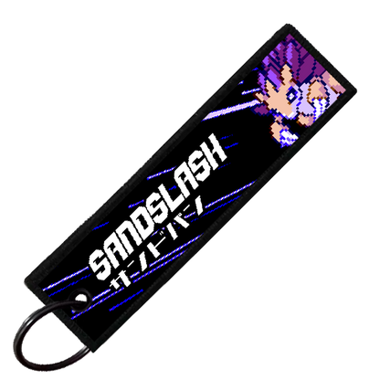 "JAPANESE SANDSLASH" CUSTOM KEY TAG
