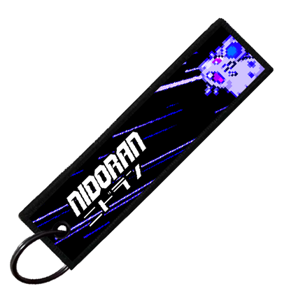 "JAPANESE NIDORAN" CUSTOM KEY TAG