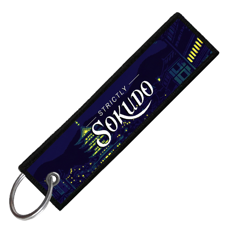 "300SX PIXEL SIDE PROFILES" CUSTOM KEY TAG