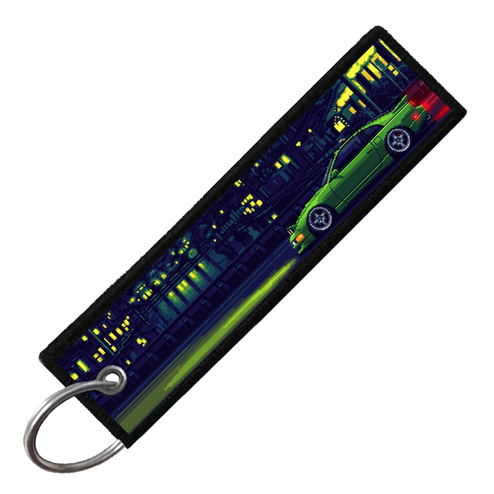 "300SX PIXEL SIDE PROFILES" CUSTOM KEY TAG