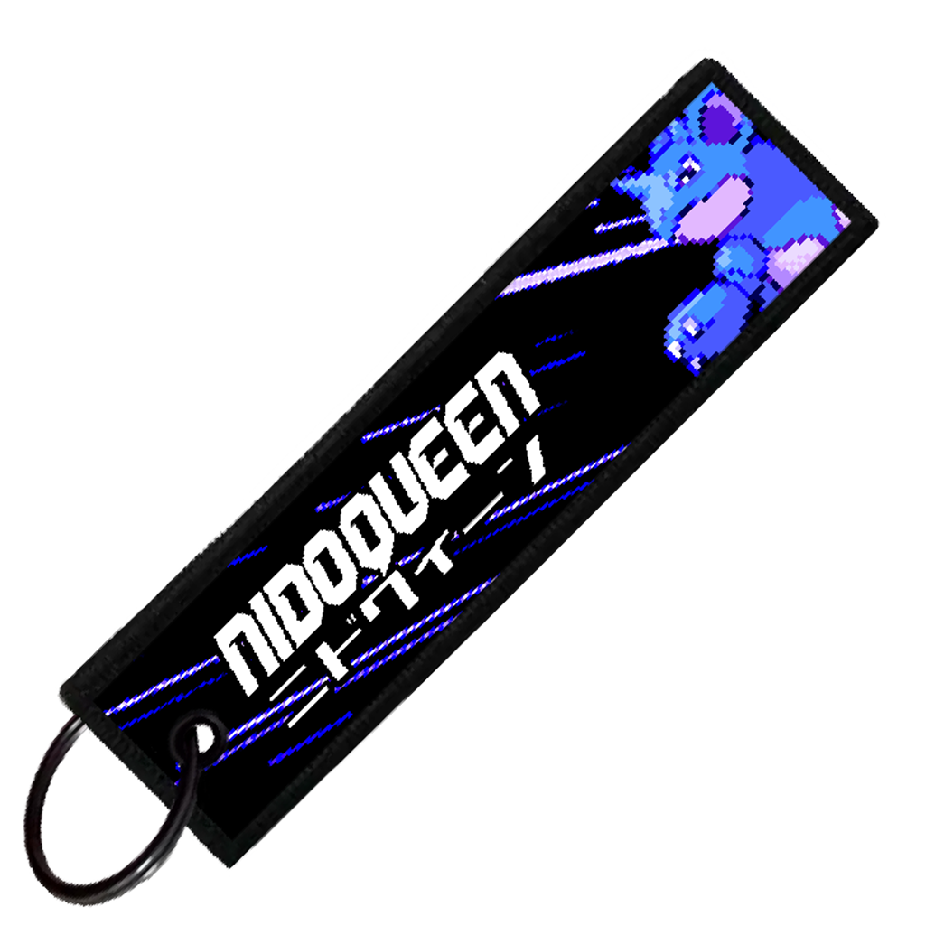 "JAPANESE NIDOQUEEN" CUSTOM KEY TAG