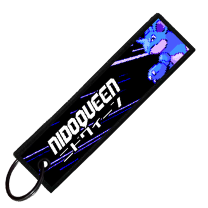 "JAPANESE NIDOQUEEN" CUSTOM KEY TAG