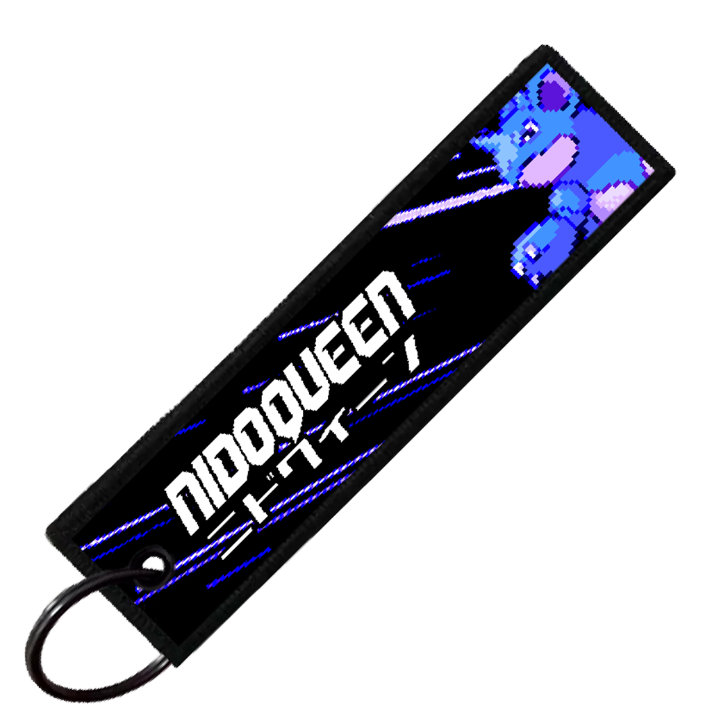 "JAPANESE NIDOQUEEN" CUSTOM KEY TAG