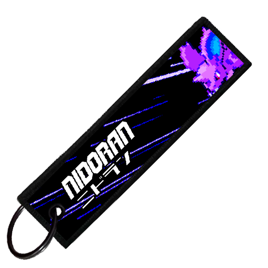 "JAPANESE NIDORAN" CUSTOM KEY TAG