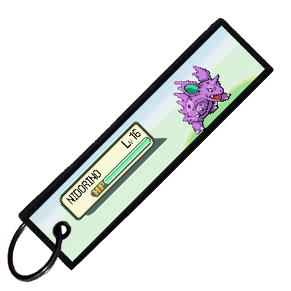 "NIDORINO BATTLE ENCOUNTER" CUSTOM KEY TAG