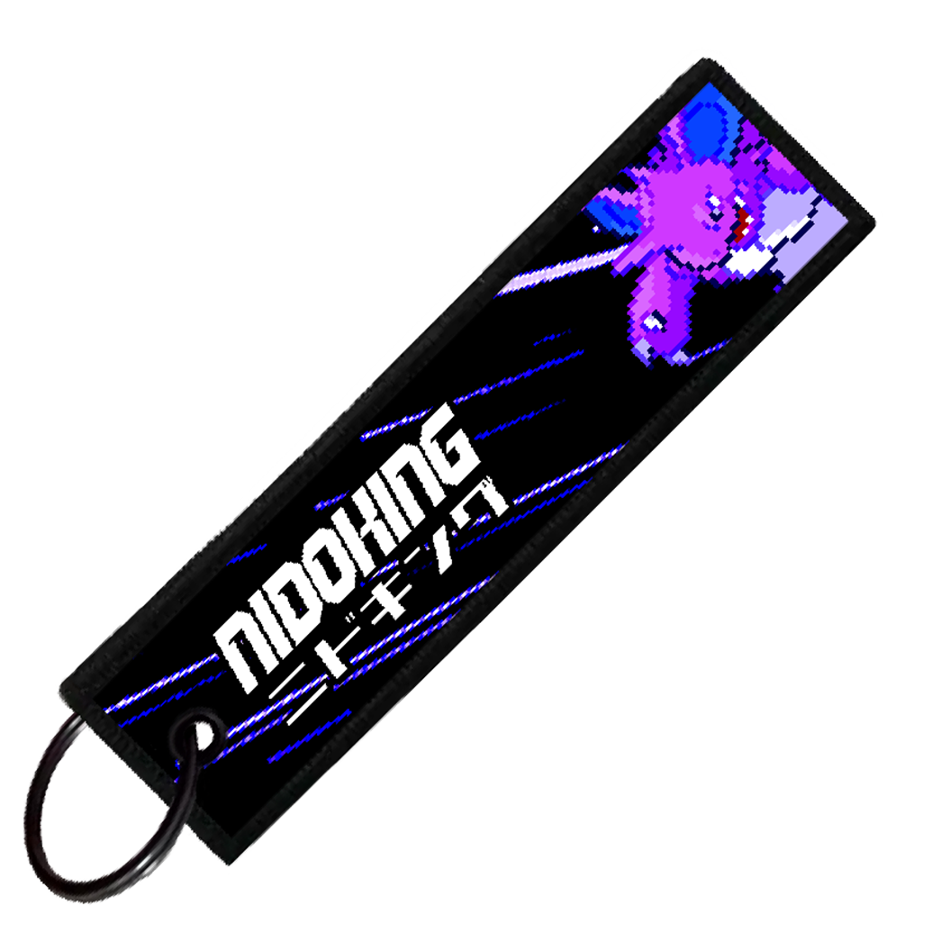 "JAPANESE NIDOKING" CUSTOM KEY TAG