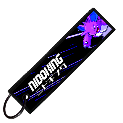 "JAPANESE NIDOKING" CUSTOM KEY TAG