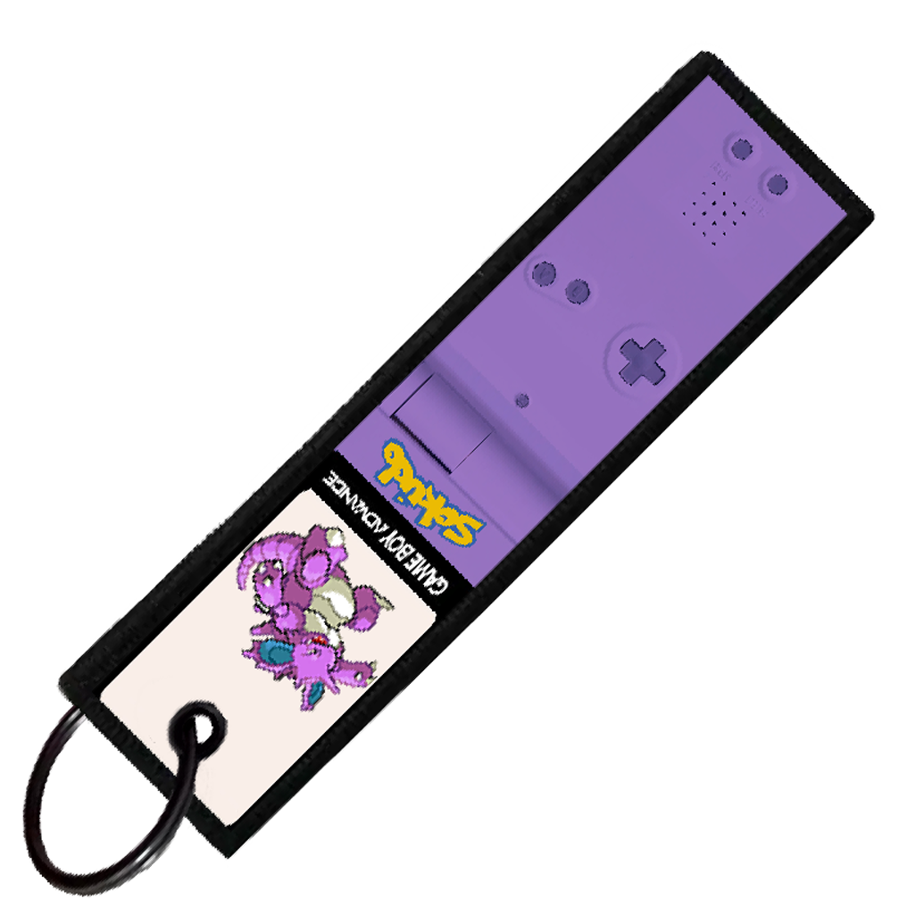 "NIDOKING GAMEBOY" CUSTOM KEY TAG