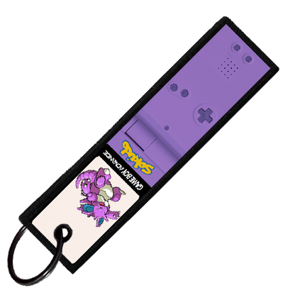 "NIDOKING GAMEBOY" CUSTOM KEY TAG