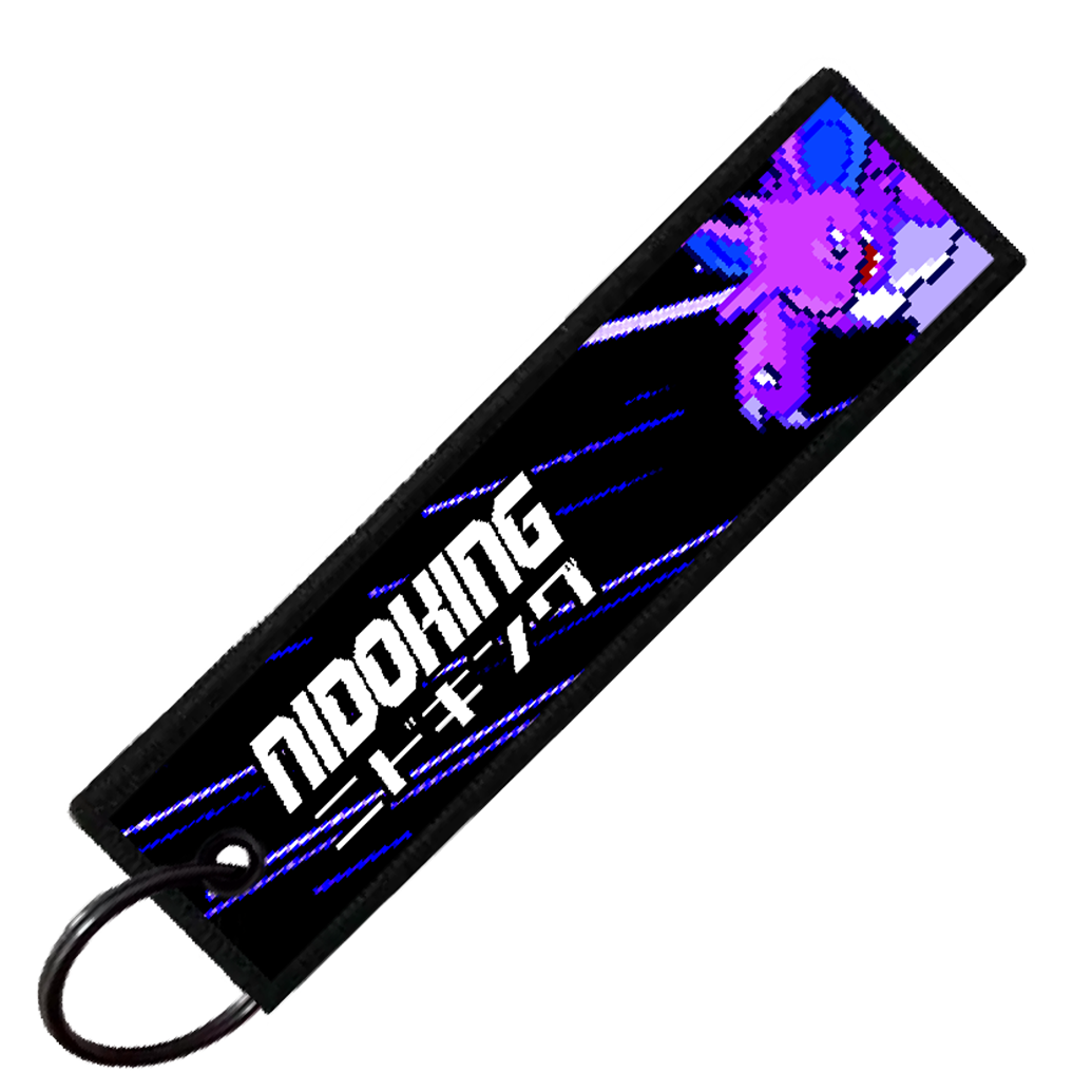 "JAPANESE NIDOKING" CUSTOM KEY TAG