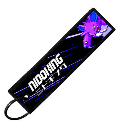 "JAPANESE NIDOKING" CUSTOM KEY TAG