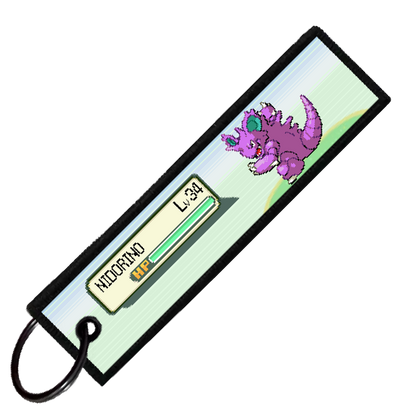 "NIDOKING BATTLE ENCOUNTER" CUSTOM KEY TAG