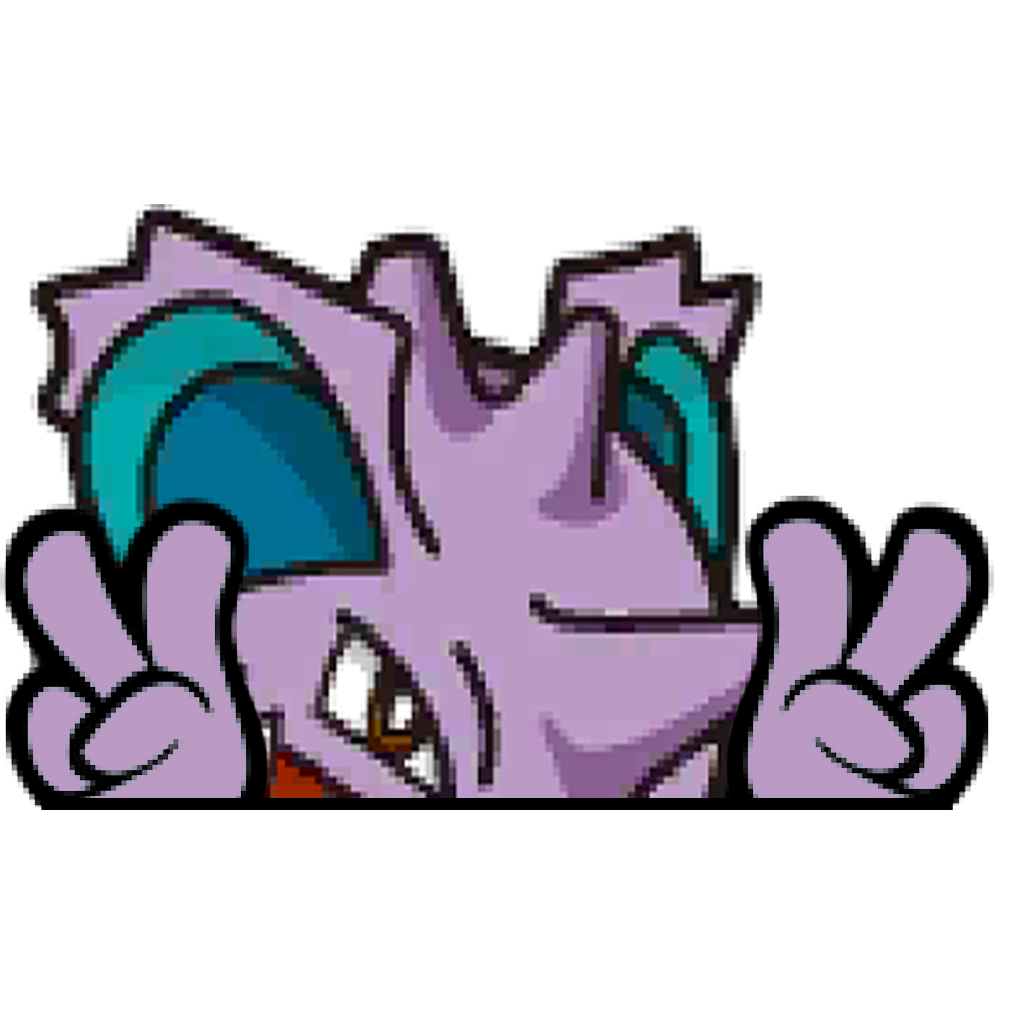 "NIDOKING HEAD" WINDOW PEEKER