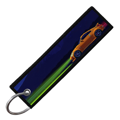 "350Z PIXEL SIDE PROFILES" CUSTOM KEY TAG