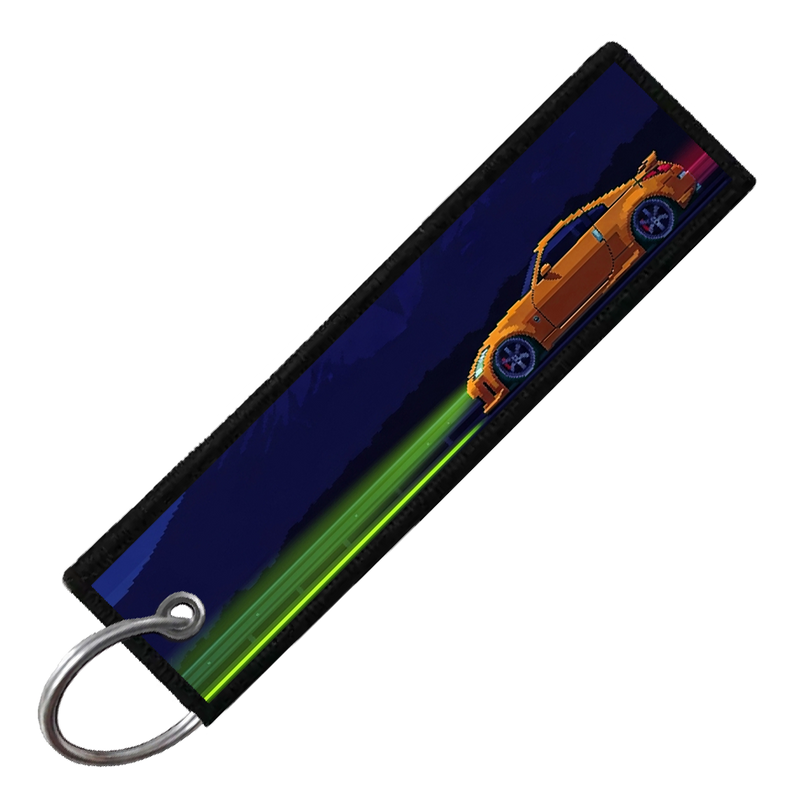 "350Z PIXEL SIDE PROFILES" CUSTOM KEY TAG