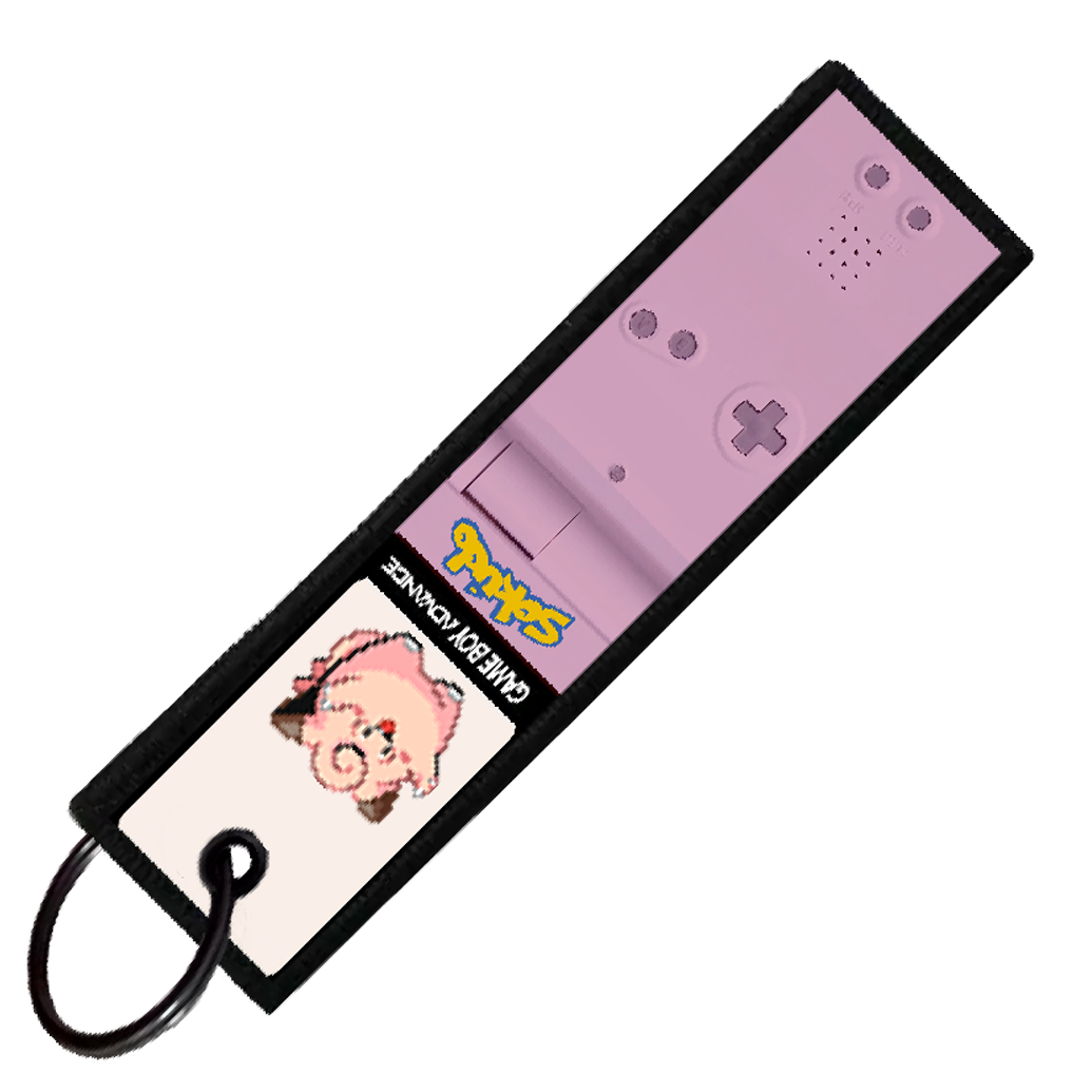 "CLEFAIRY GAMEBOY" CUSTOM KEY TAG