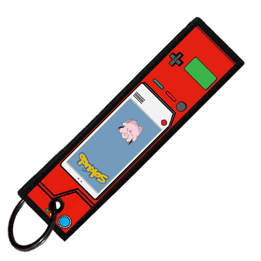 "CLEFAIRY POKEDEX" CUSTOM KEY TAG
