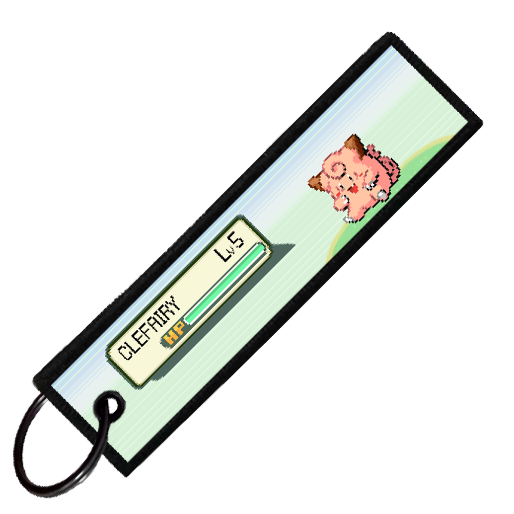 "CLEFAIRY BATTLE ENCOUNTER" CUSTOM KEY TAG