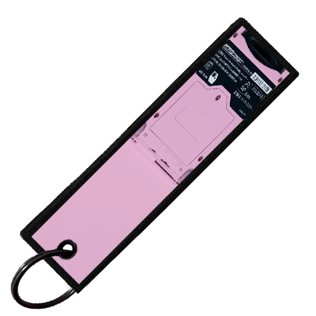 "CLEFABLE GAMEBOY" CUSTOM KEY TAG