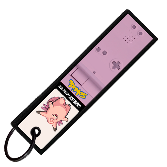 "CLEFABLE GAMEBOY" CUSTOM KEY TAG