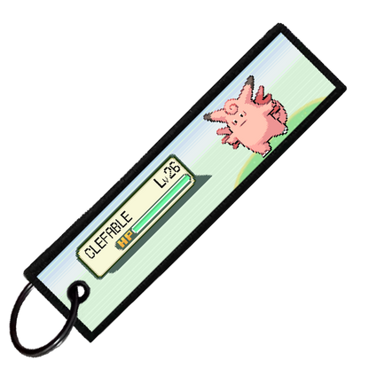 "CLEFABLE BATTLE ENCOUNTER" CUSTOM KEY TAG