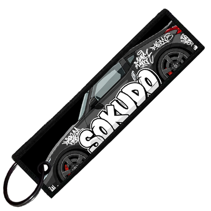 "NISSAN 370Z GRAFFITI GARAGE" Custom Key Tag