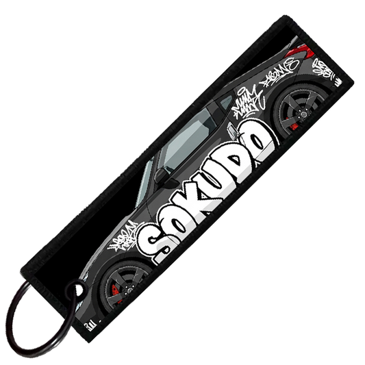 "NISSAN 370Z GRAFFITI GARAGE" Custom Key Tag