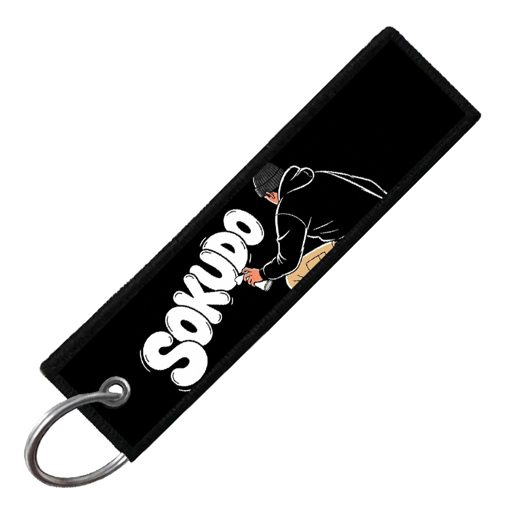 "NISSAN 370Z GRAFFITI GARAGE" Custom Key Tag