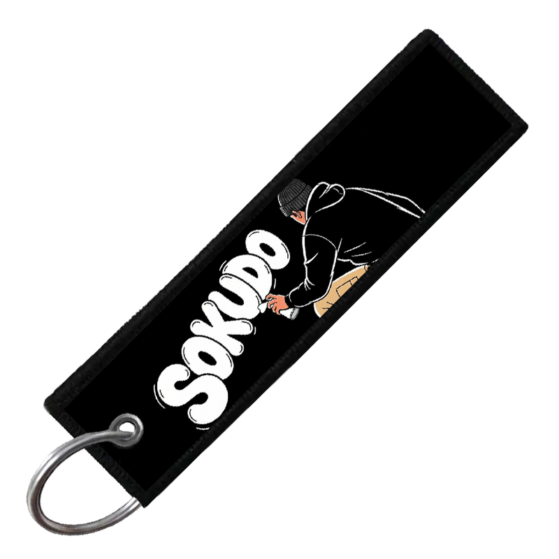 "NISSAN 370Z GRAFFITI GARAGE" Custom Key Tag