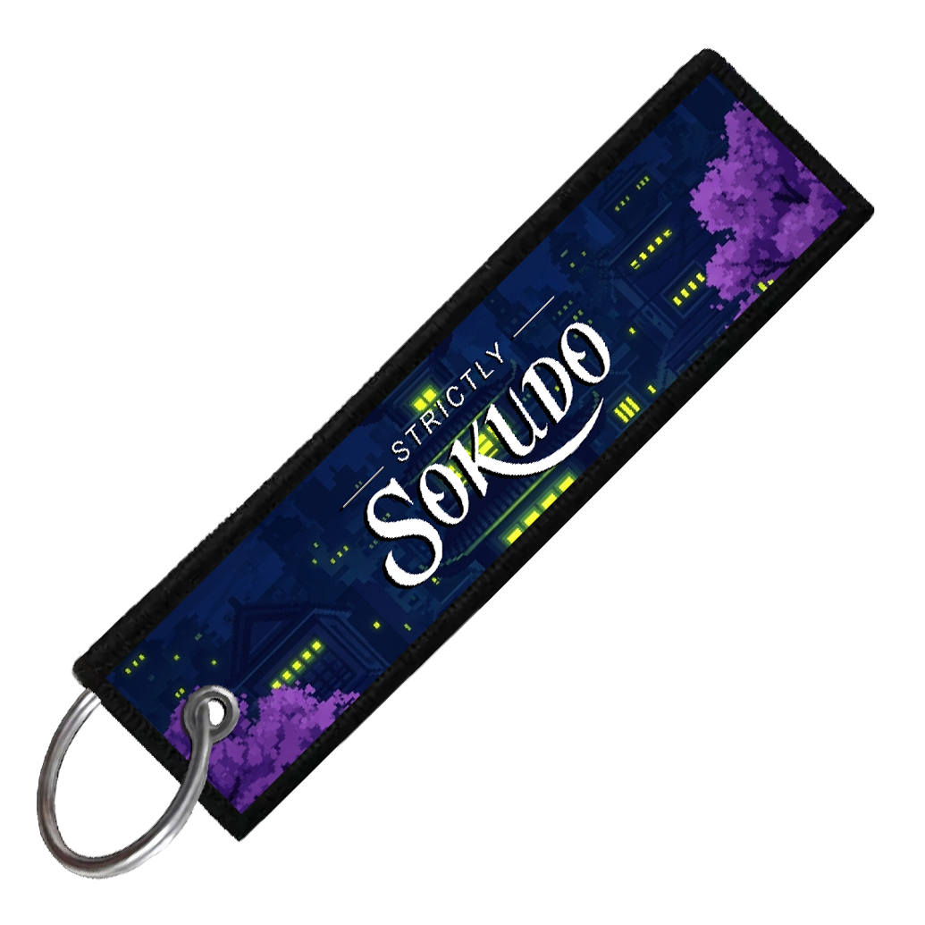 "370Z PIXEL SIDE PROFILES" CUSTOM KEY TAG