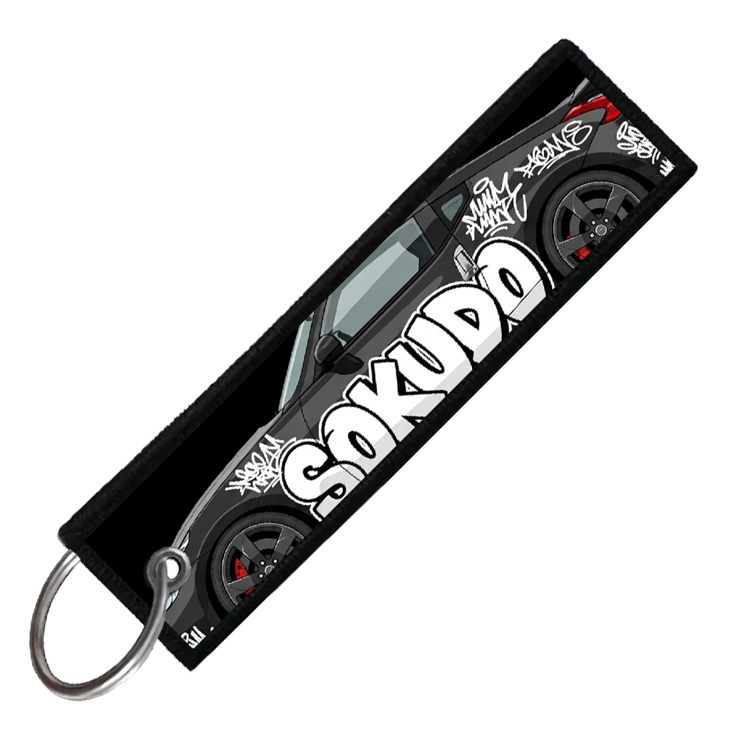 "NISSAN 370Z GRAFFITI GARAGE" Custom Key Tag