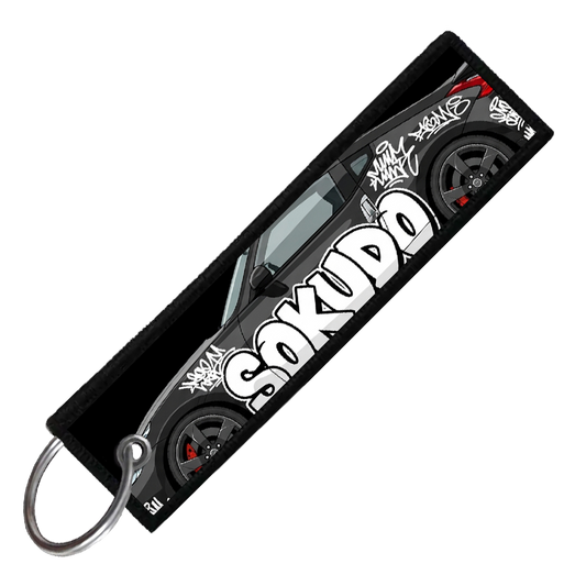 "NISSAN 370Z GRAFFITI GARAGE" Custom Key Tag