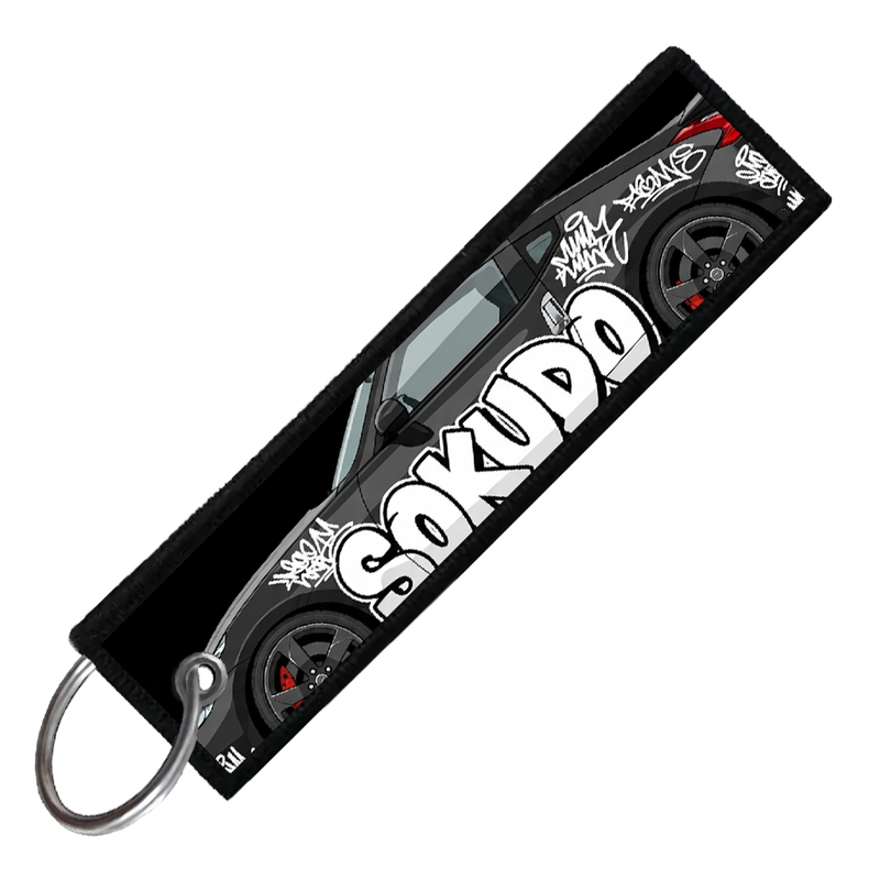 "NISSAN 370Z GRAFFITI GARAGE" Custom Key Tag